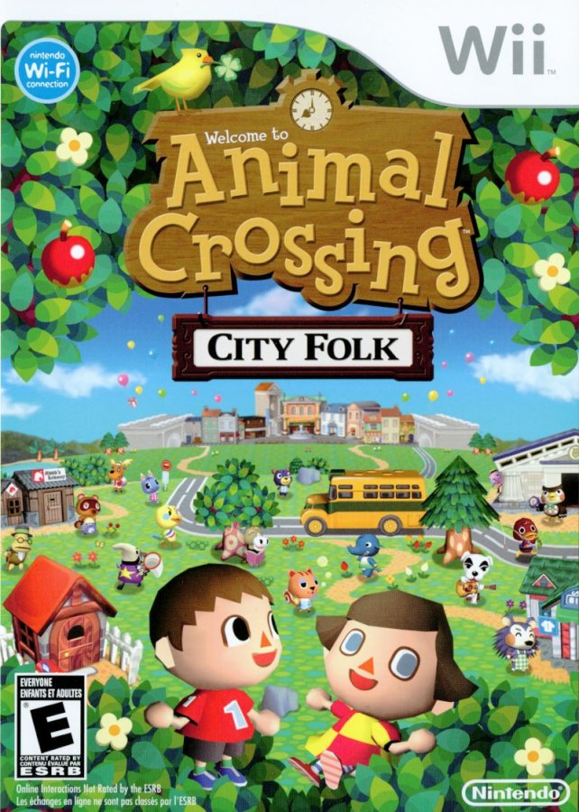 Capa do jogo Animal Crossing: City Folk