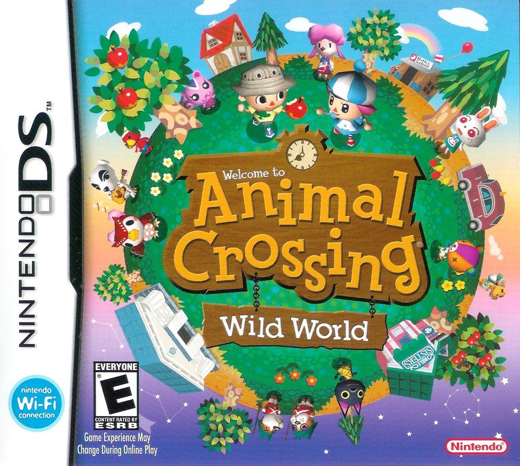 Capa do jogo Animal Crossing: Wild World