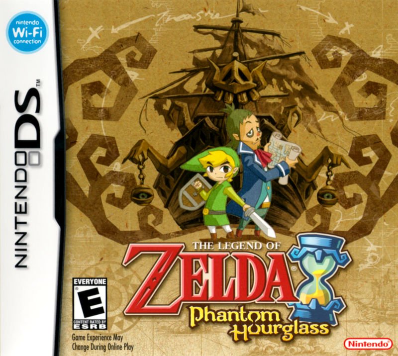 Capa do jogo The Legend of Zelda: Phantom Hourglass