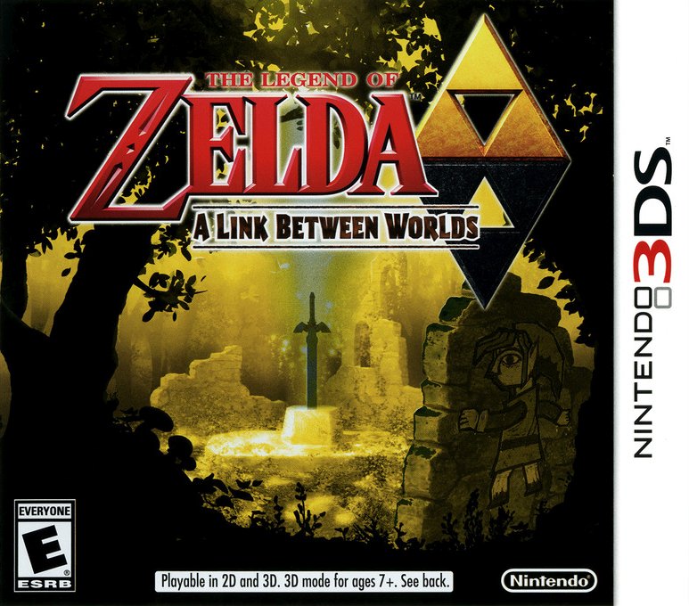 Capa do jogo The Legend of Zelda: A Link Between Worlds
