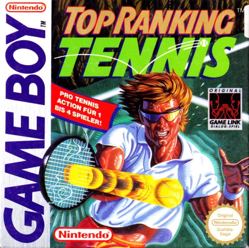 Capa do jogo Top Rank Tennis