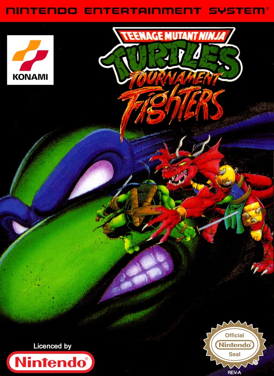 Capa do jogo Teenage Mutant Ninja Turtles: Tournament Fighters