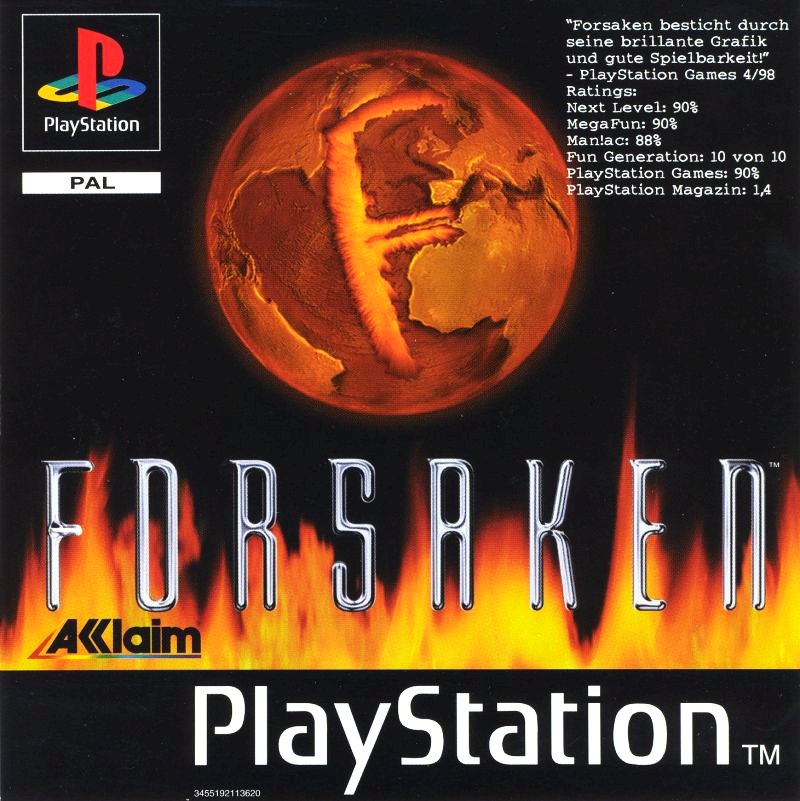 Capa do jogo Forsaken