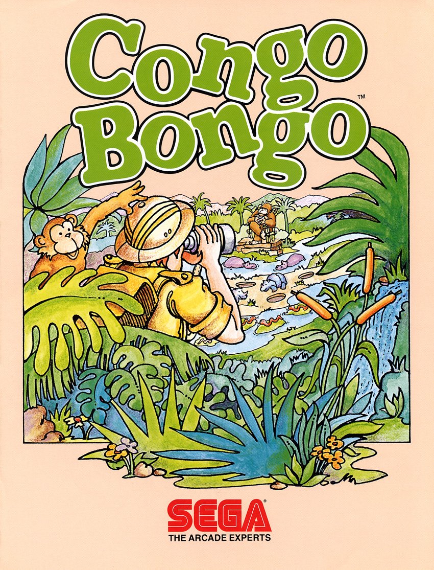 Capa do jogo Congo Bongo