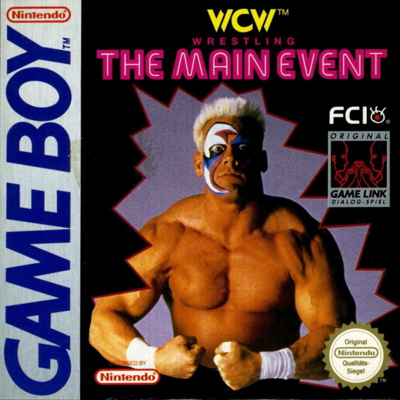 Capa do jogo WCW Wrestling: The Main Event