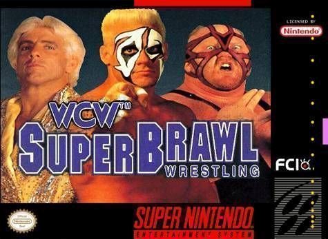 Capa do jogo WCW SuperBrawl Wrestling
