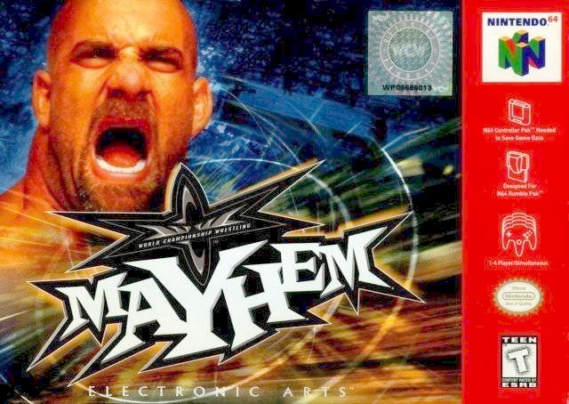 Capa do jogo WCW Mayhem