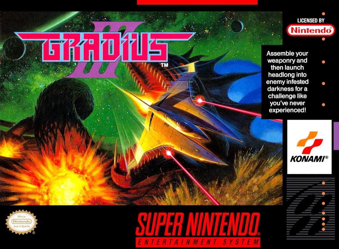 Capa do jogo Gradius III