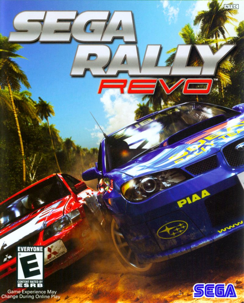 Capa do jogo Sega Rally Revo