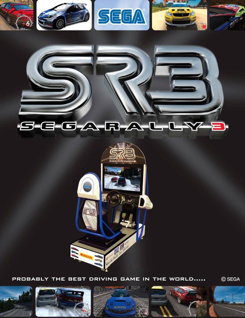 Capa do jogo Sega Rally 3