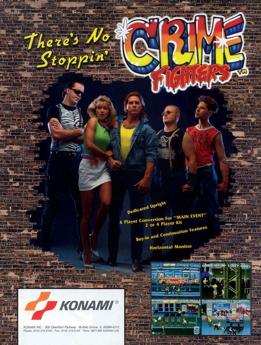 Capa do jogo Crime Fighters