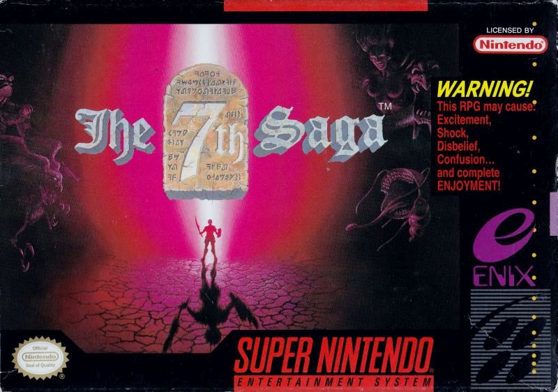 Capa do jogo The 7th Saga