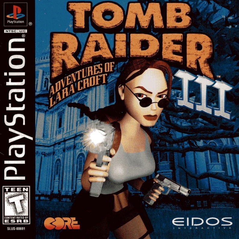 Capa do jogo Tomb Raider III: Adventures of Lara Croft