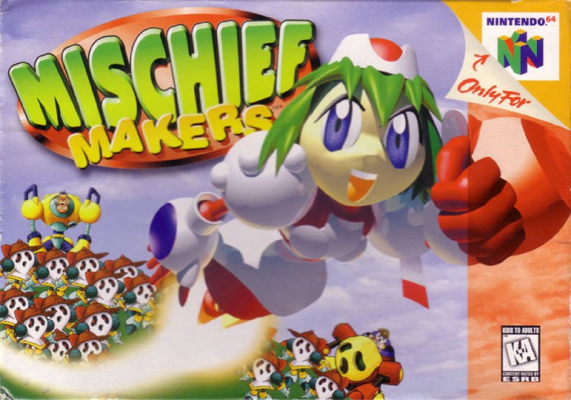 Capa do jogo Mischief Makers