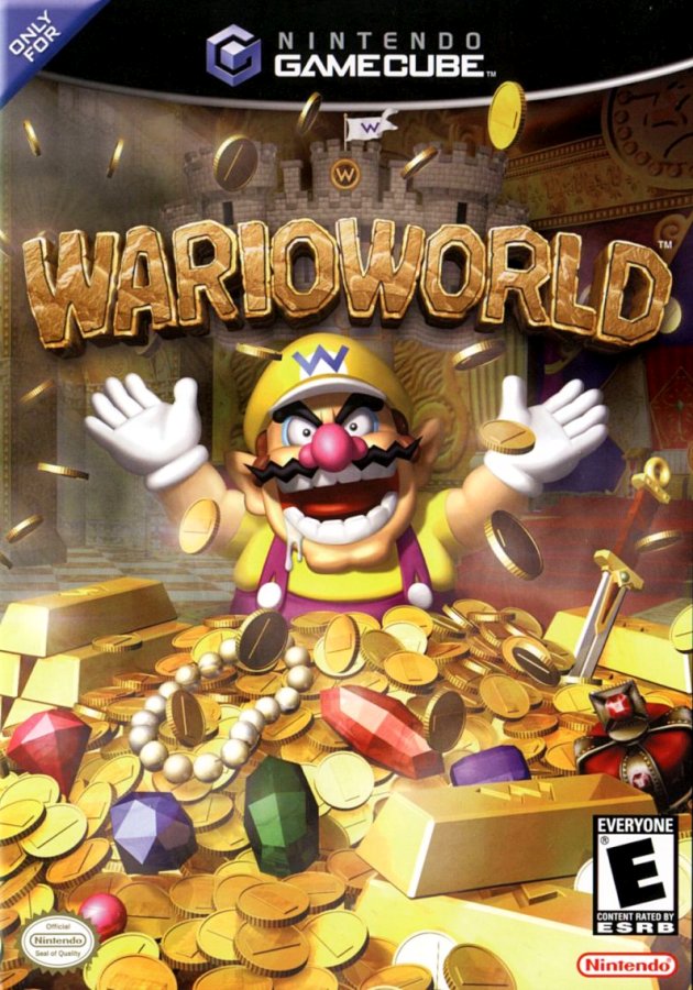 Capa do jogo Wario World