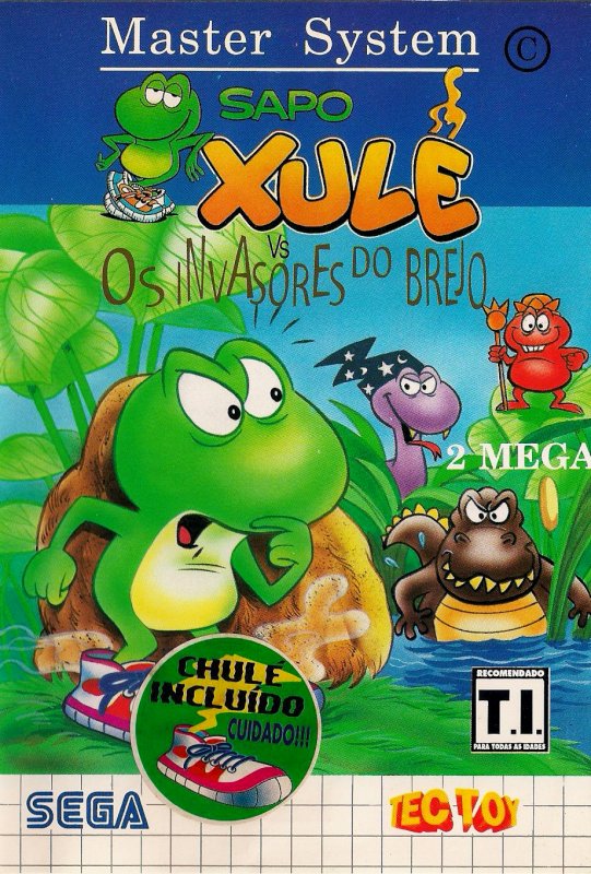 Capa do jogo Sapo Xulé vs Os Invasores do Brejo
