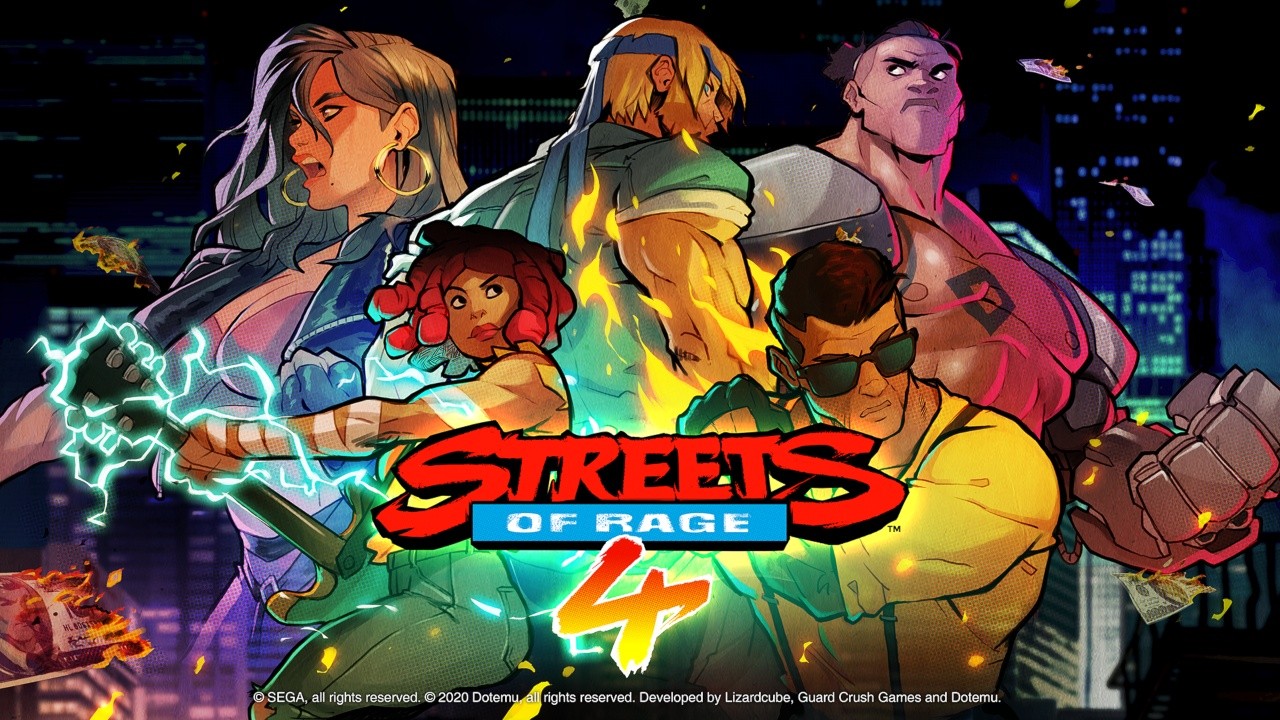 Capa do jogo Streets of Rage 4