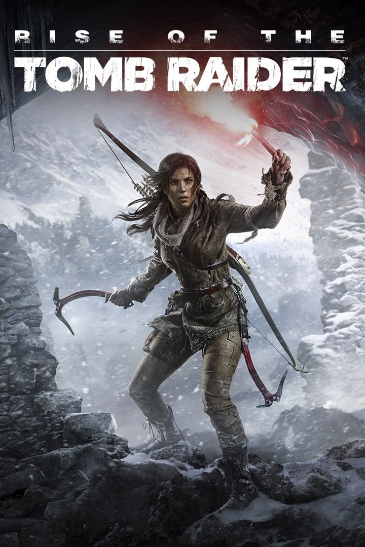 Capa do jogo Rise of the Tomb Raider