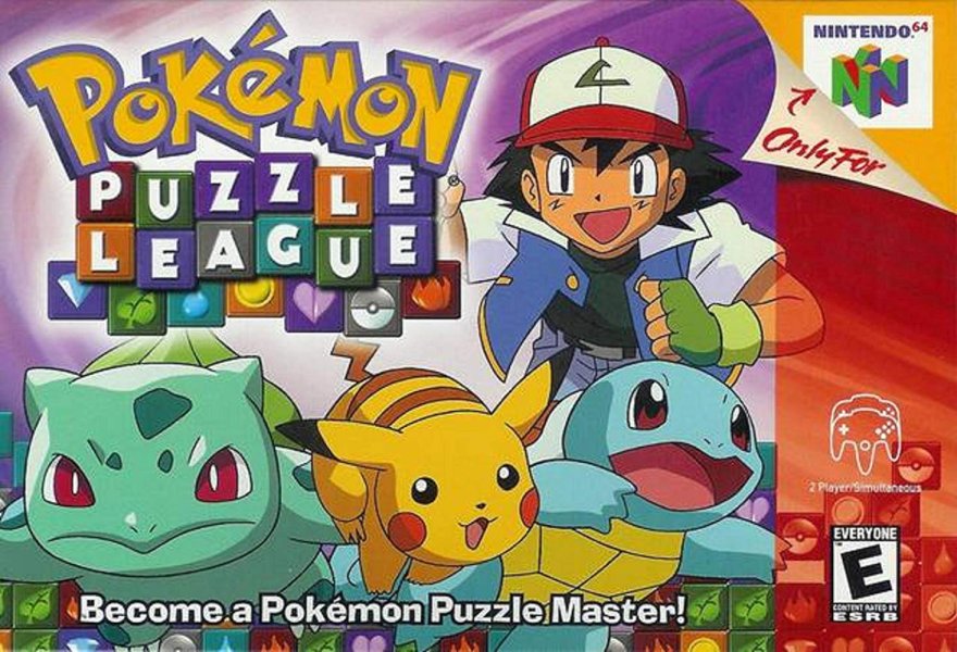 Capa do jogo Pokémon Puzzle League