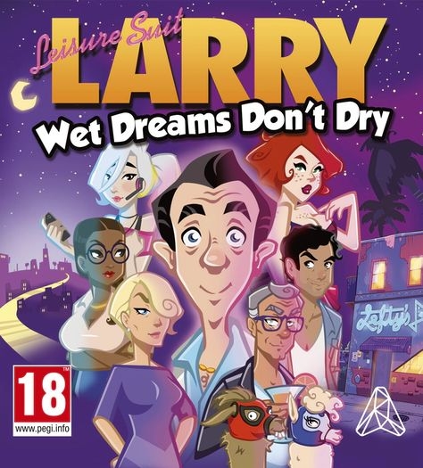 Capa do jogo Leisure Suit Larry - Wet Dreams Dont Dry