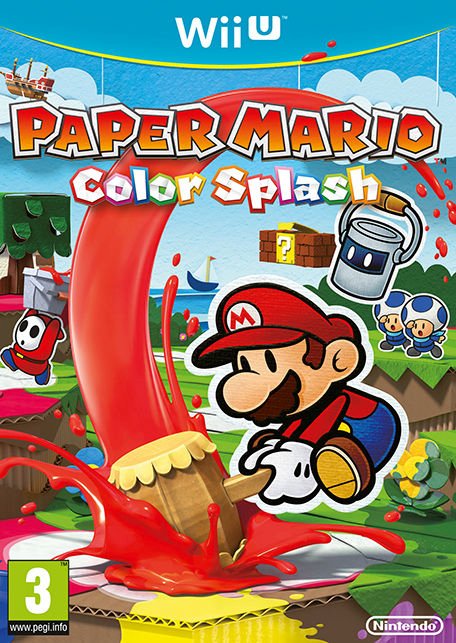 Capa do jogo Paper Mario: Color Splash