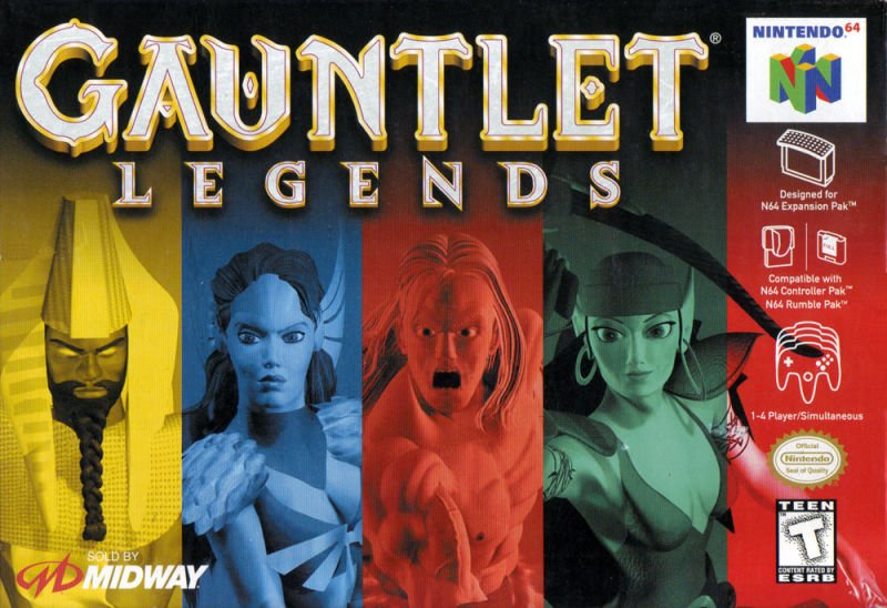 Capa do jogo Gauntlet Legends