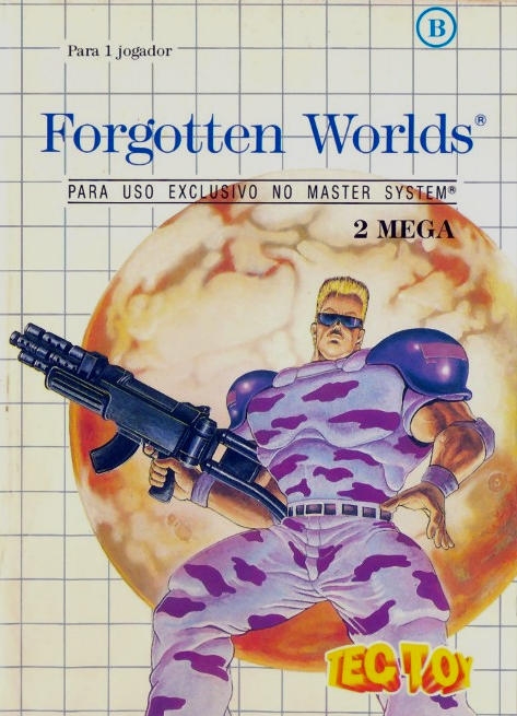 Capa do jogo Forgotten Worlds