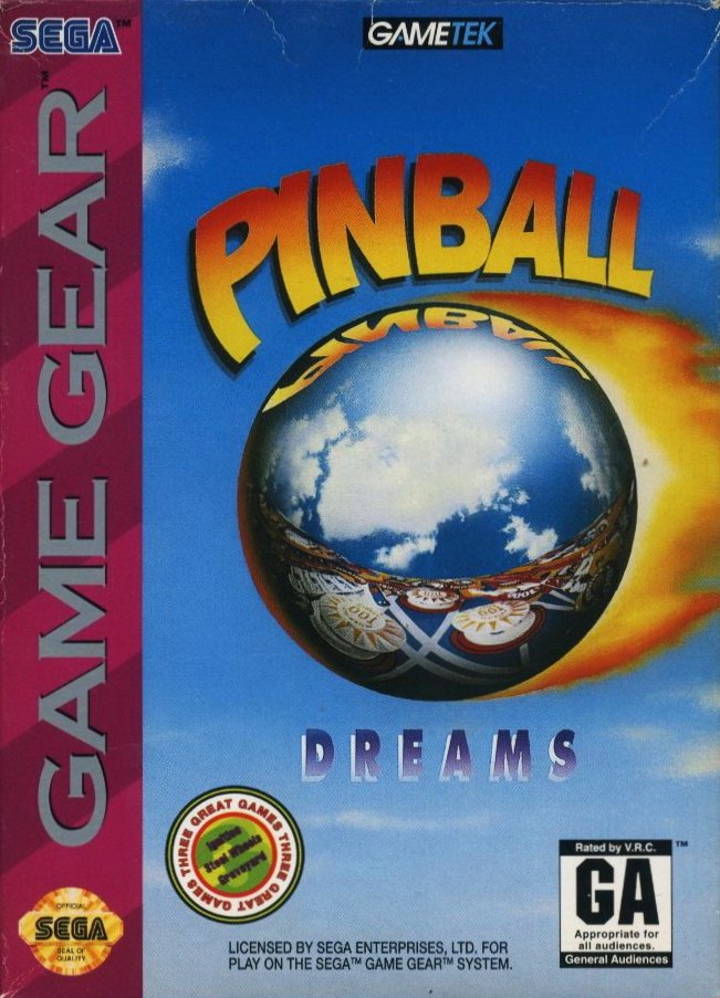 Capa do jogo Pinball Dreams