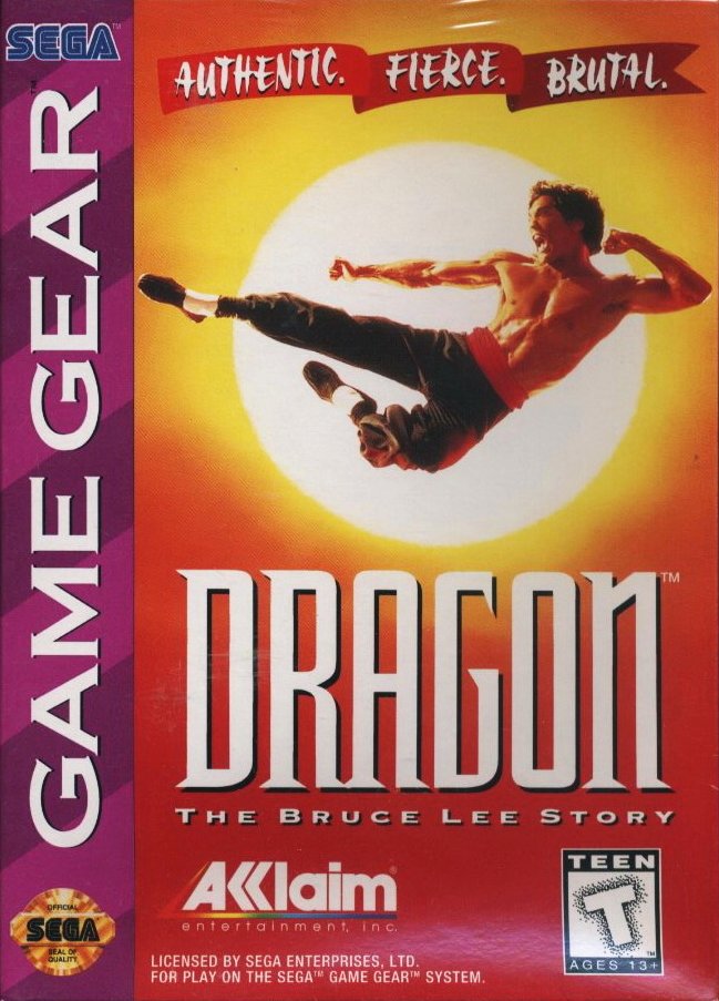 Capa do jogo Dragon: The Bruce Lee Story