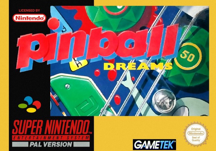 Capa do jogo Pinball Dreams