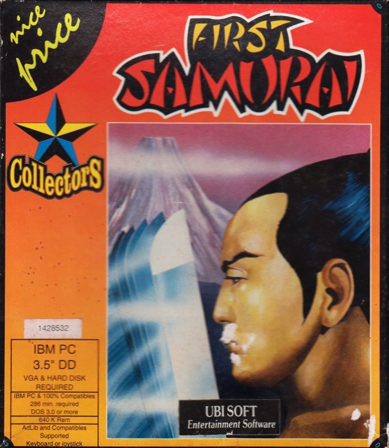 Capa do jogo First Samurai