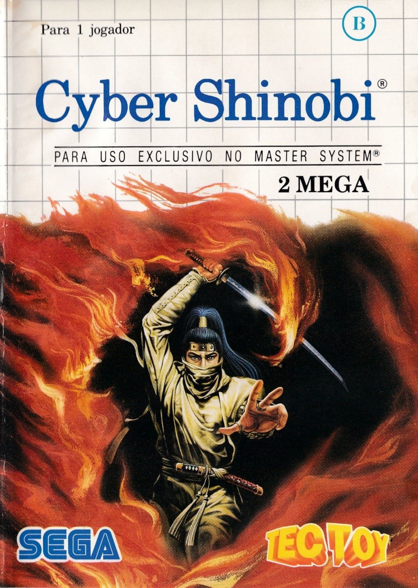 Capa do jogo Cyber Shinobi