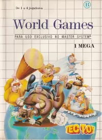 Capa de World Games