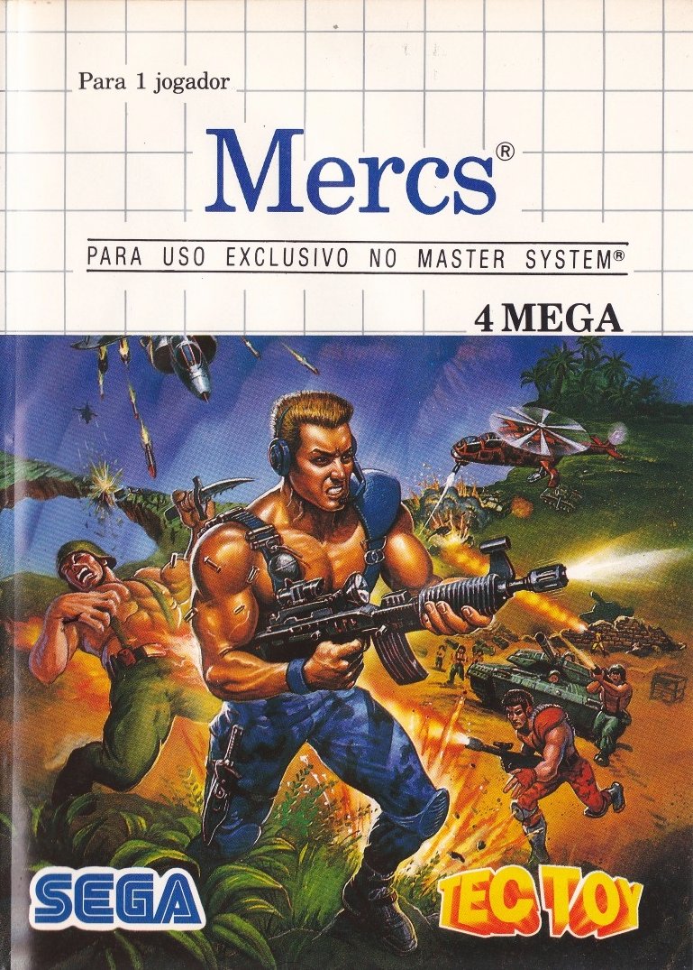 Capa do jogo Mercs