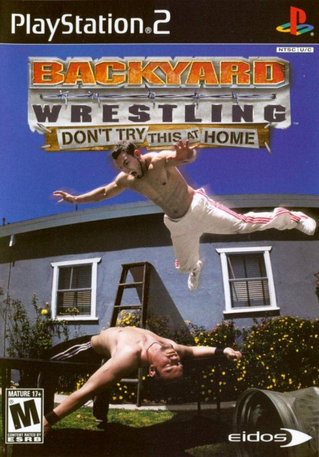 Capa do jogo Backyard Wrestling: Dont Try This at Home