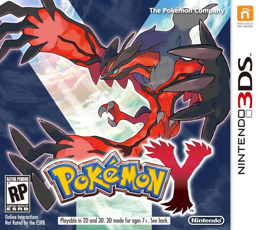Capa do jogo Pokémon Y