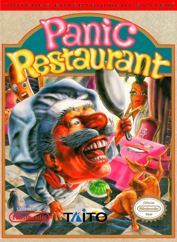 Capa do jogo Panic Restaurant