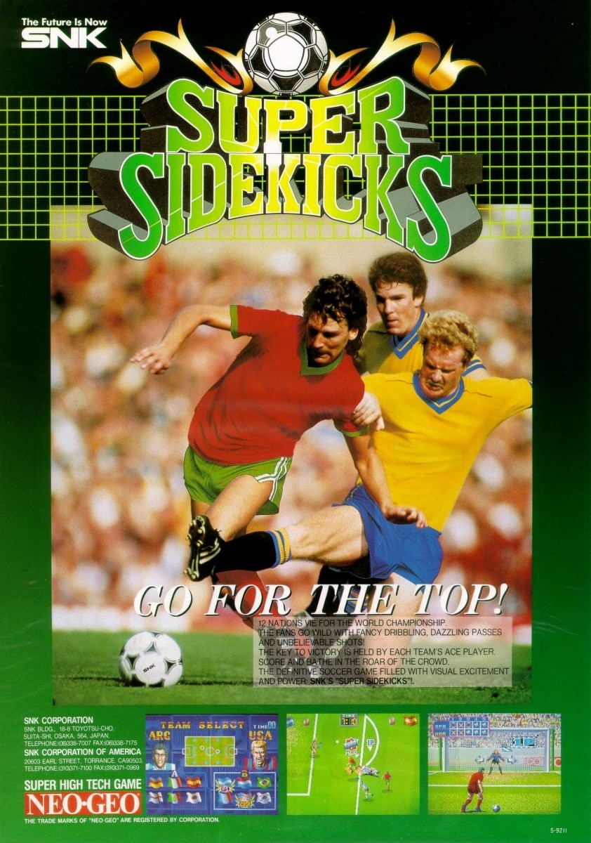 Capa do jogo Super Sidekicks