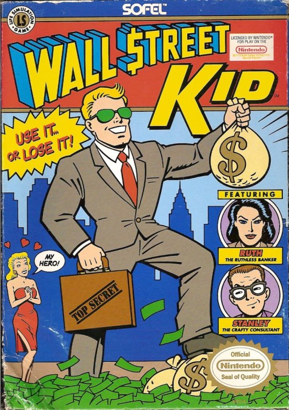 Capa do jogo Wall Street Kid