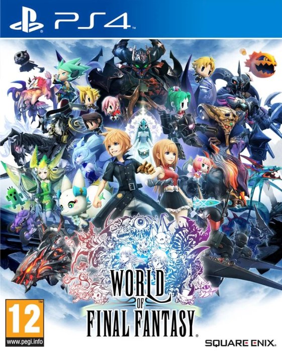 Capa do jogo World of Final Fantasy