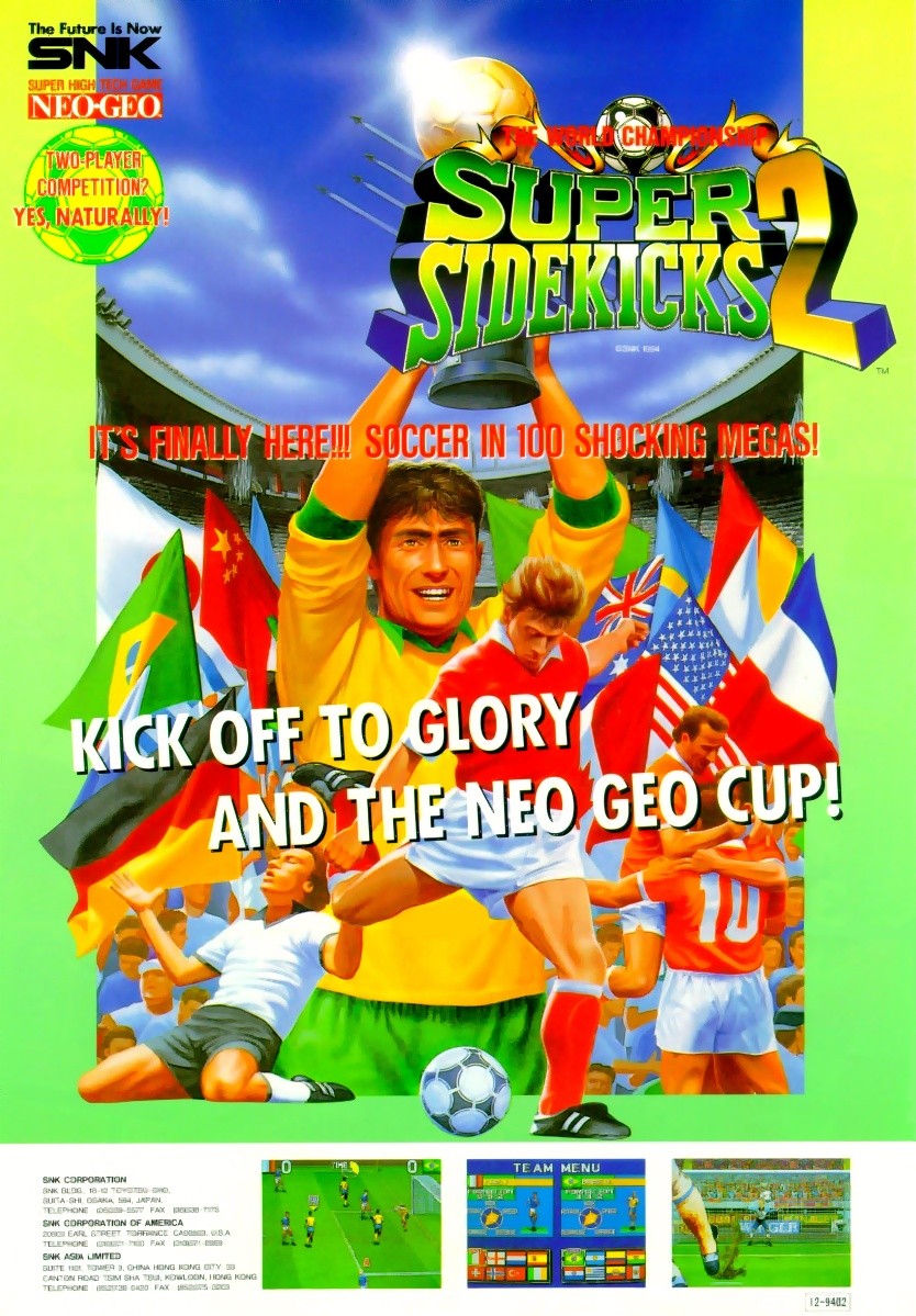 Capa do jogo Super Sidekicks 2: The World Championship