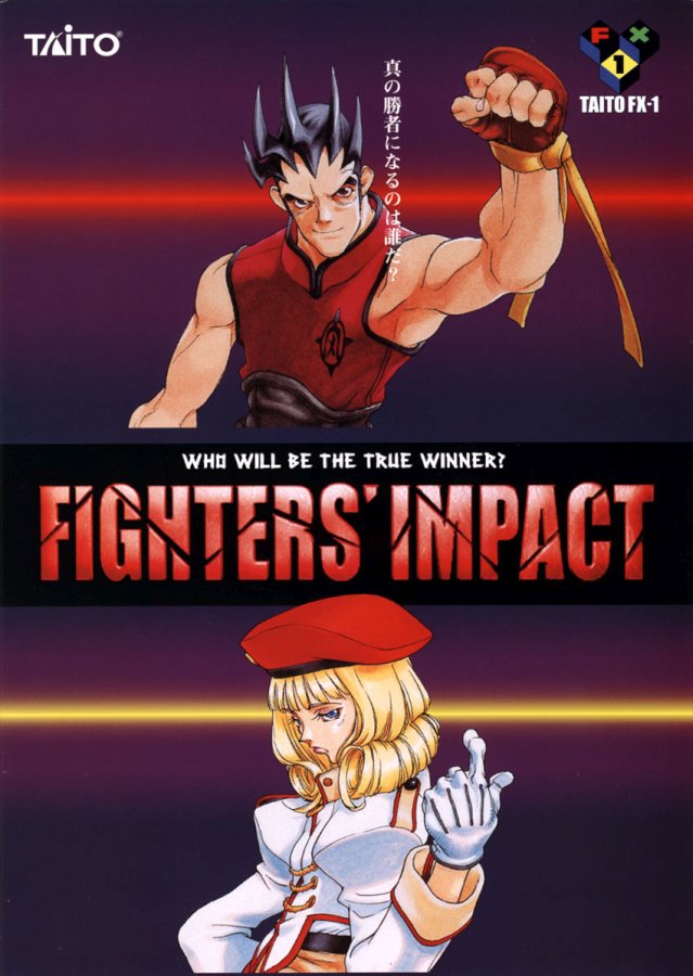 Capa do jogo Fighters Impact