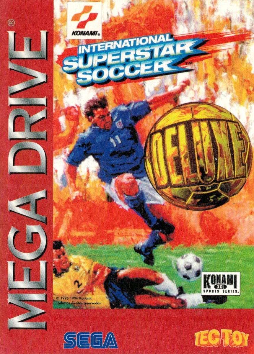 Capa do jogo International Superstar Soccer Deluxe