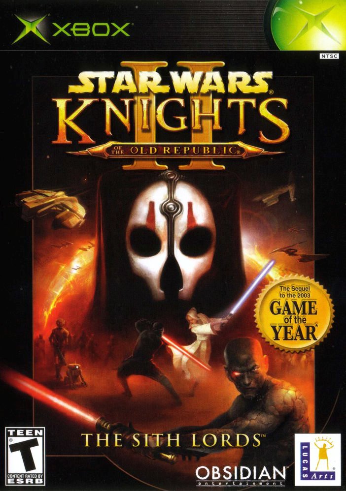 Capa do jogo Star Wars: Knights of the Old Republic II - The Sith Lords