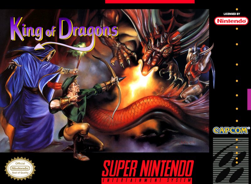 Capa do jogo The King of Dragons