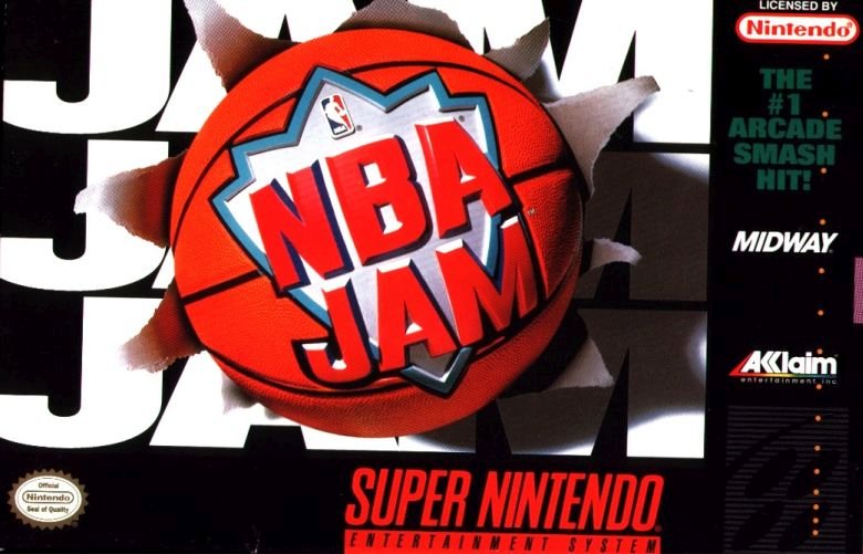 Capa do jogo NBA Jam