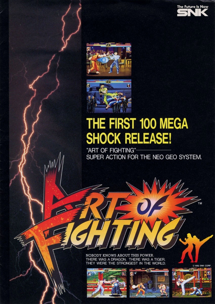 Capa do jogo Art of Fighting