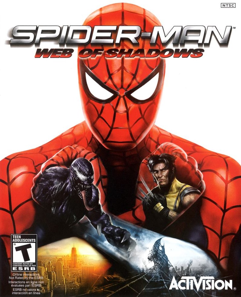 Capa do jogo Spider-Man: Web of Shadows