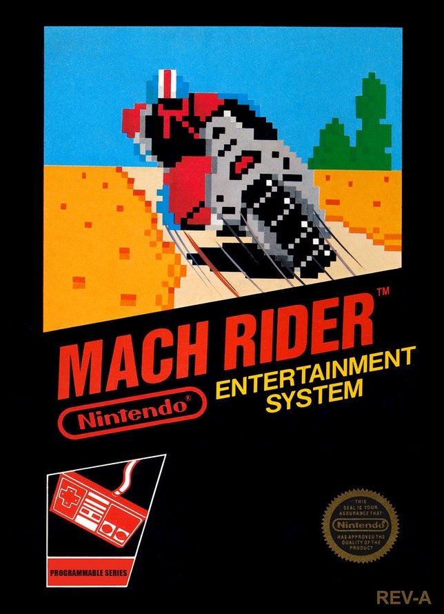 Capa do jogo Mach Rider