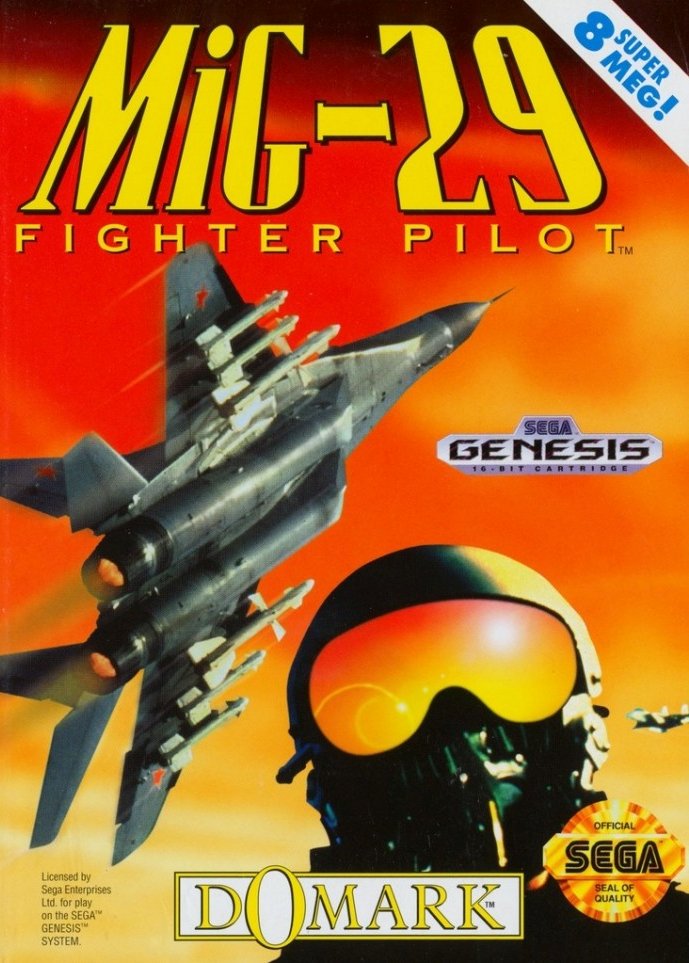 Capa do jogo MiG-29 Fighter Pilot